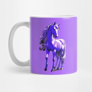 Purple Fantasy Horse Mug